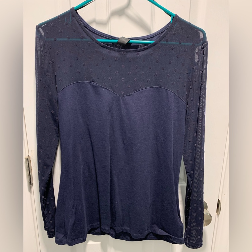 H&M navy top